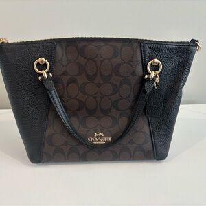 Coach Kacey Satchel Bag In Signature